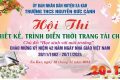 MÃN NHÃN VỚI NHỮNG THIẾT KẾ THỜI TRANG TÁI CHẾ CỦA HỌC SINH TRƯỜNG THCS NGUYỄN ĐỨC CẢNH